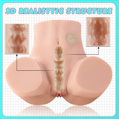 Guter Preis Xise realistischer Hintern-Masturbator Vibrations-Saugen 10lb Maya Saug-Masturbator Spielzeug Online