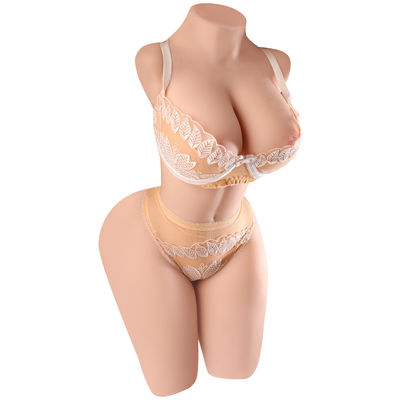 Bom preço Xise boneca de sexo Torso Premium TPR grandes seios com simulação de canal duplo para homem on-line