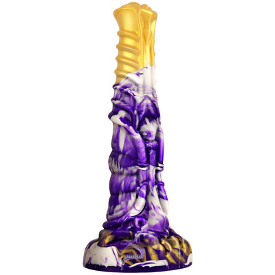 Buen precio Dildo de criatura de silicona de primera calidad con texturas únicas y diseño totalmente impermeable en línea