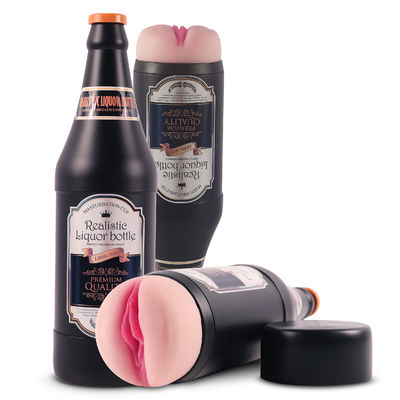 Good price SHEQU Wine Bottle Design Manual Masturbator Cup Soft TPR 0.40kg CE RoHS REACH Certified online