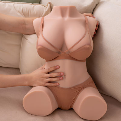 Good price Super Soft TPR IPX7 Waterproof Half Sex Doll For Men With One Button Easy For Play online