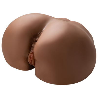 Good price Premium Realistic Ass Masturbators Dark Skin 14lb Huge Butt Tan Color Masturbator For Male online
