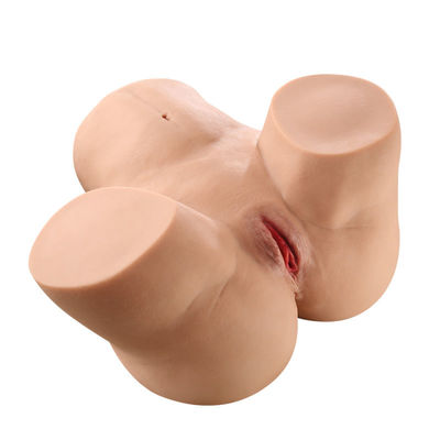 Good price Huge Realistic Ass Masturbator With Detailed Texture Skin 55lb Lifelike Vagina And Anus online