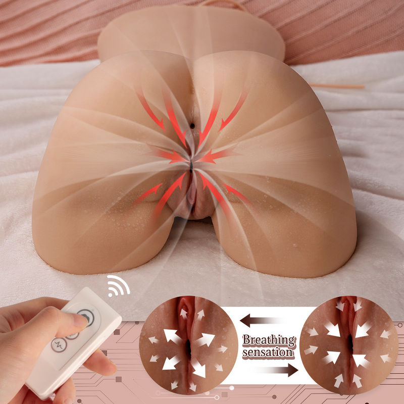 7.7Kg Sucking And Vibrating Vagina Lifelike Ass Masturbator Automatic Ass Masturbator
