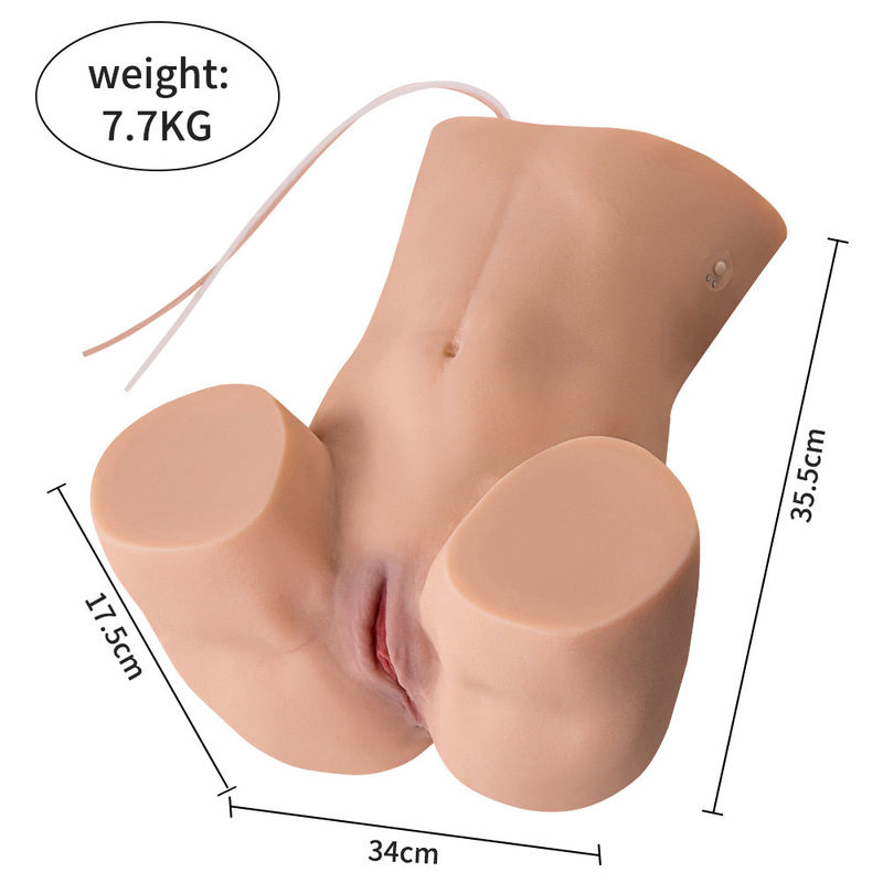 7.7Kg Sucking And Vibrating Vagina Lifelike Ass Masturbator Automatic Ass Masturbator