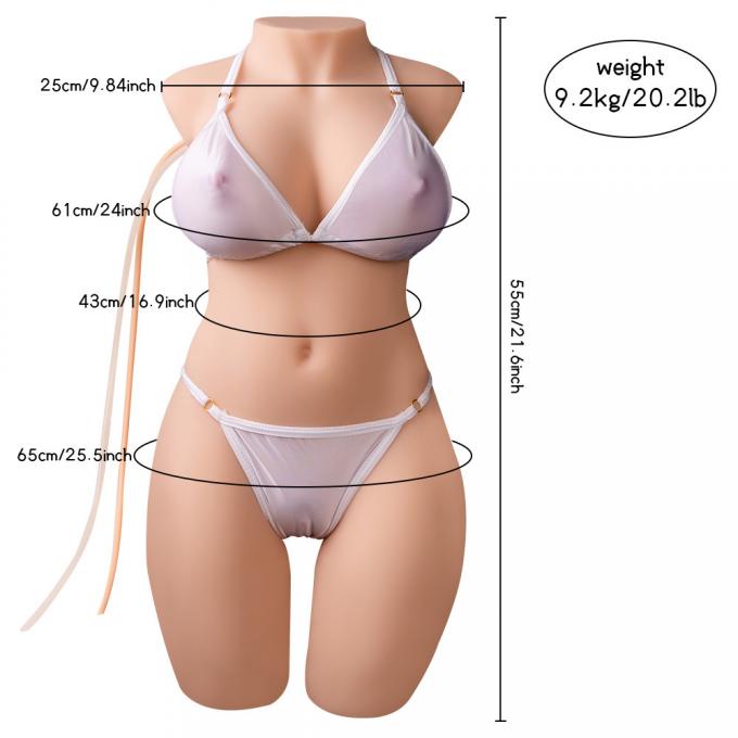 Xise Remote Control 9.2kg Realistic Sex Doll Automatic Sucking Vibrating Sex Doll 12