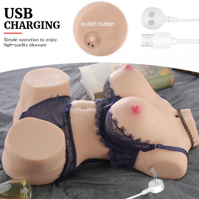 Xise Britney 13.5kg Sucking Vibrating Sex Doll Half Body 5 Modes Vibration 5 Modes Sucking 10