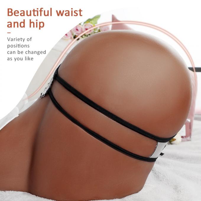 Handcrafted Realistic Ass Masturbator Xise Tan Skin Huge Butt 19 Inch For Men Pleasure 0