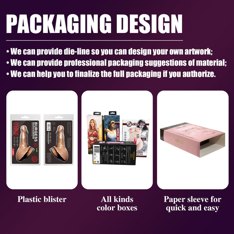 Silicone Monster Dildo With Suction Base Lifelike Texture Waterproof And Discreet Box