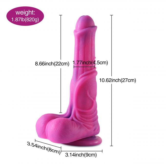 Starry Red Monster Dildo quality certification