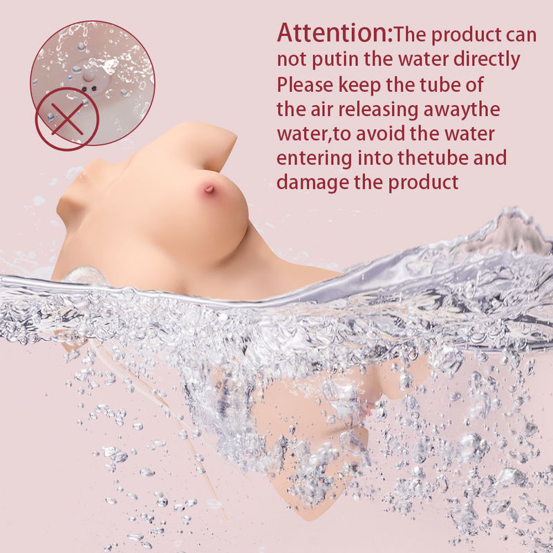 XISE New arrival 7.7kg Lifelike Sex Doll Remote Control Sucking And Vibrating Half Body Sex Doll Automatic drainage