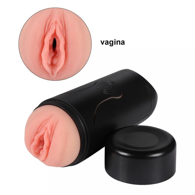 TPR+ABS Masturbator Cup in use