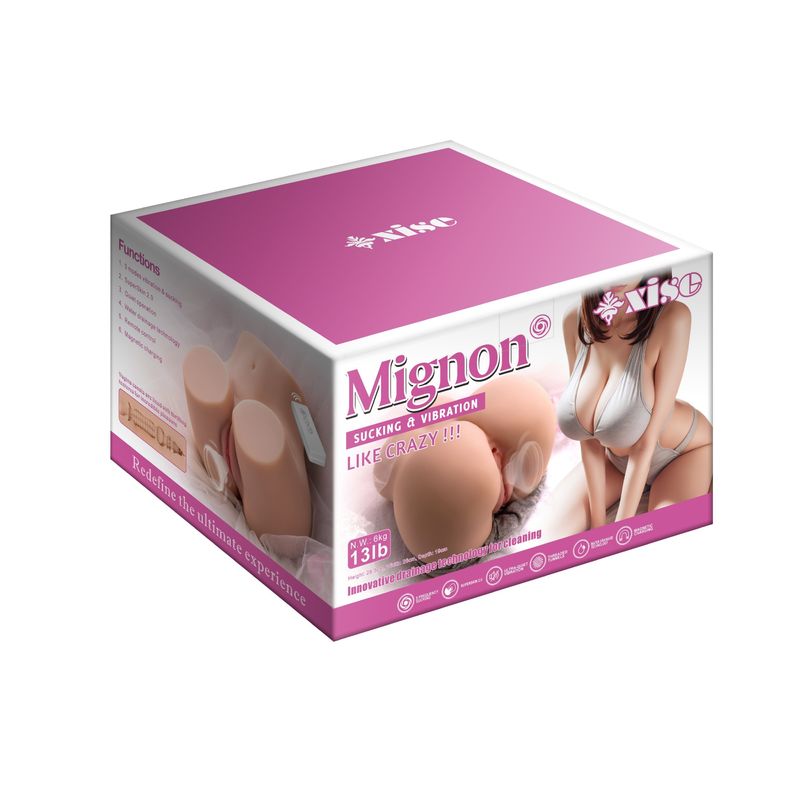 Lifelike Vibrating Sucking Butt Ass Masturbator 13.4lb Realistic Male Ass Masturbator