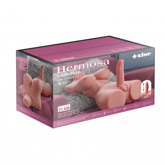 SQ-MAR30028 Lady Boy Thrusting Sex Torso Toy charging port
