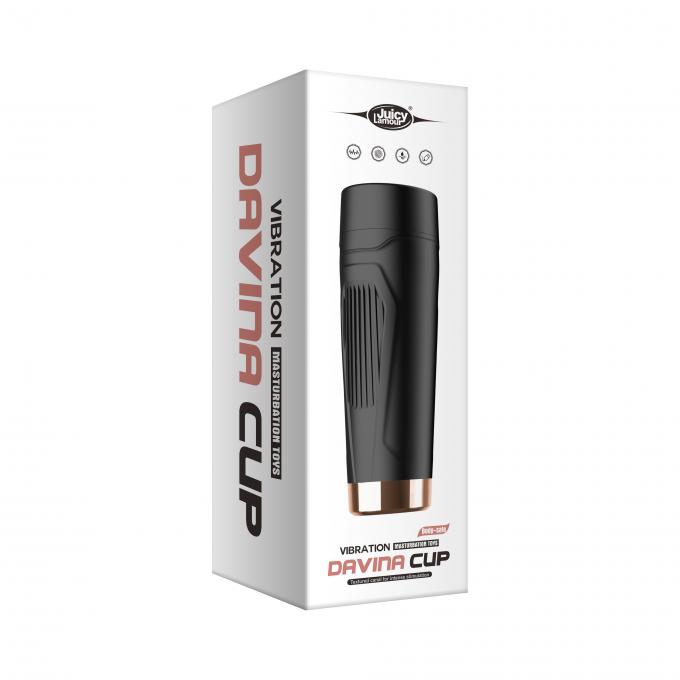 Vibrating Male Masturbator Toys Powerful Double Vibration Rechargeable Adult Toys 4